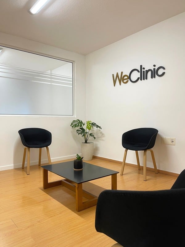 Sala de espera de WeClinic
